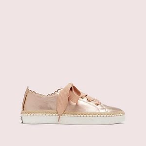 Kate Spade Lena Rose Gold Sneakers